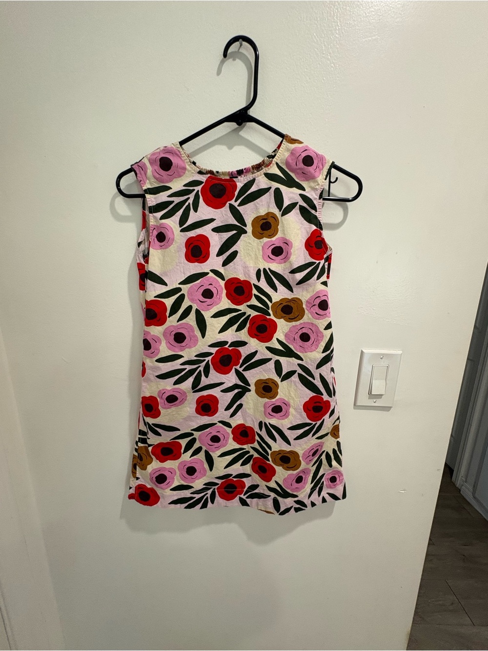 Marimekko x Uniqlo girls dress, size 130 cm (US7/8), 100% cotton